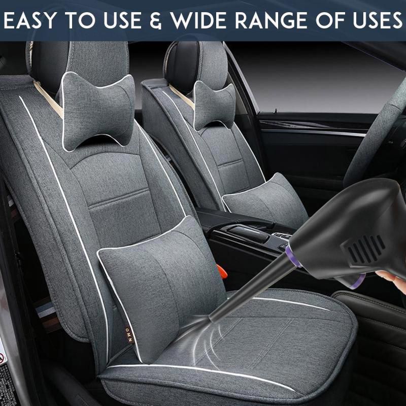 Портативний повітряний компресор на акумуляторі для продування ПК, ноутбуків, кондиціонерів Nectronix RPM-6000