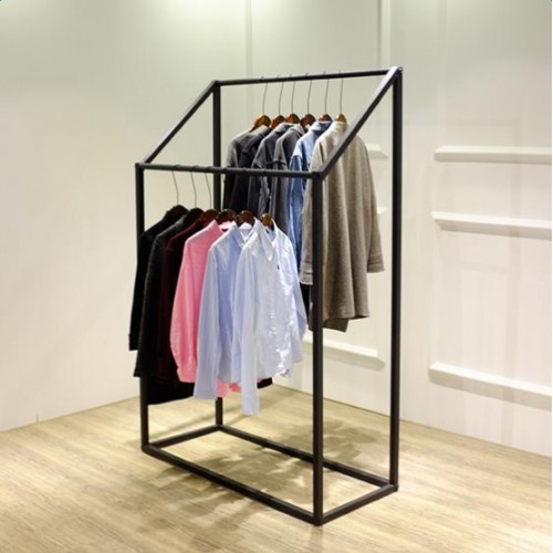 Вішалка стійка для одягу GoodsMetall у стилі Лофт 1700х1600х450мм ВШ156 Вішалка стійка для одягу GoodsMetall у стилі Лофт 1700х1600х450мм ВШ156