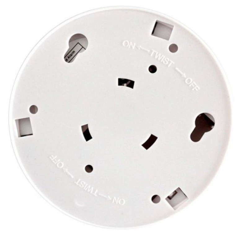 Комбінований датчик чадного газу + датчик диму з сиреною 2 в 1 JKD 512COM-W