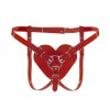 Трусики Серце для страпону Feral Feelings - Hearts Strap-on Belt Red в інтернет супермаркеті PbayMarket!