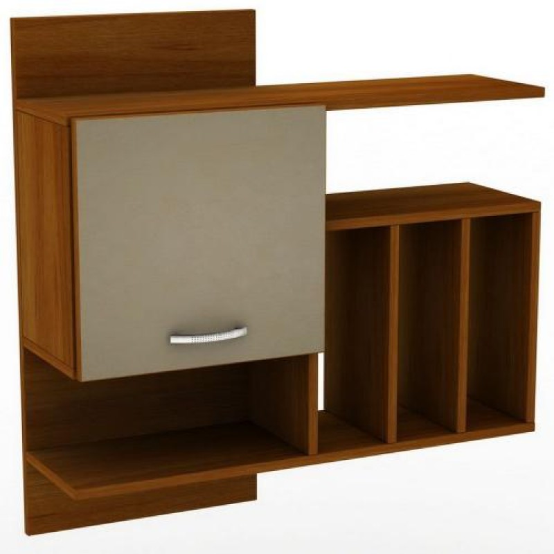 Полиця навісна Тиса Мебель ПУ-5 Горіх лісовий 810x255x800 мм