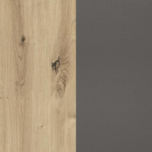 Комод Меблі Сервіс 4Ш Домініка Артісан + Сірий Комод Меблі Сервіс 4Ш Домініка Артісан + Сірий