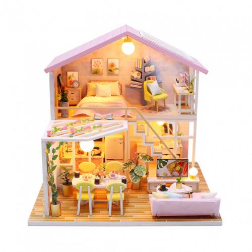 3D румбокс CuteBee Sweet Time DIY DollHouse Різнокольоровий (M2001) 3D румбокс CuteBee Sweet Time DIY DollHouse Різнокольоровий (M2001)