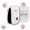 Електронний відлякувач для комах No Brand Pest Repeller 9x3x6 см Біло-чорний (2104618538)