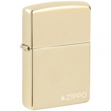Бензинова запальничка Zippo Classic Zippo Logo Champagne (46682 ZL)
