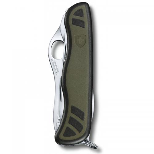 Швейцарський складаний ніж Victorinox Swiss Soldier's Knife 111мм 10 функцій Чорно-зелений (0.8461.MWCHB1) Швейцарський складаний ніж Victorinox Swiss Soldier's Knife 111мм 10 функцій Чорно-зелений (0.8461.MWCHB1)