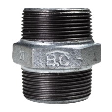 Ніпель чавунний оцинкований B.C 2”