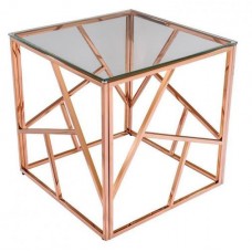 Кавовий журнальний столик у стилі Loft NS-720 580x550x550 мм Черный