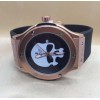 Чоловічий наручний годинник Hublot з черепом 45 мм Золотий (2104618465)