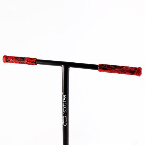 Самокат трюковий Best Scooter Skull and Snake HIC-система пеги алюмінієвий диск та дека 100 кг Red (107484)
