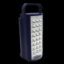 Ручний переносний ліхтар на акумуляторі USB ліхтар Fujita DL-2606 24 LED з павербанком синій (1756375638)