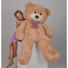 Плюшевий ведмедик Mister Medved Тедді 150 см Латте (144)