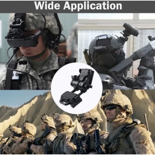 Тактичне кріплення Wilcox L4G24 для приладу нічного бачення на шолом Чорний Тактичне кріплення Wilcox L4G24 для приладу нічного бачення на шолом Чорний