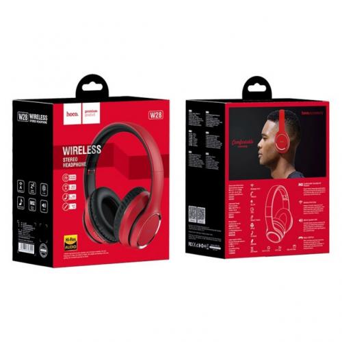 Bluetooth-навушники Hoco W28 Journey Wireless Headphones Red