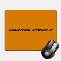 Ігрова поверхня Контр Страйк 2 Counter Strike 2 з лого 300 х 250 мм (23628) Nextprint