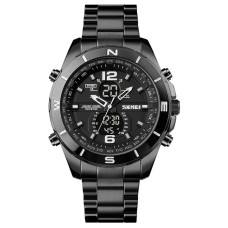 Чоловічий наручний годинник Skmei 1670 Чорний