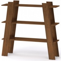 Настінна полиця Компанит П-28 Горіх екко (120х33,2х117,2 см)