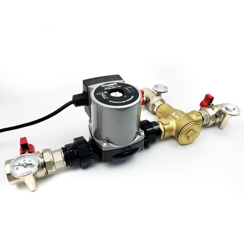 Термозмішувальний вузол Kvant Labaratory LADOMIX 25-40 65°C Dn25 (1