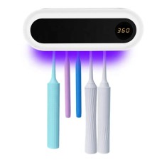 Настінний тримач та дезінфектор зубних щіток No Brand з УФ-Стерилізатором