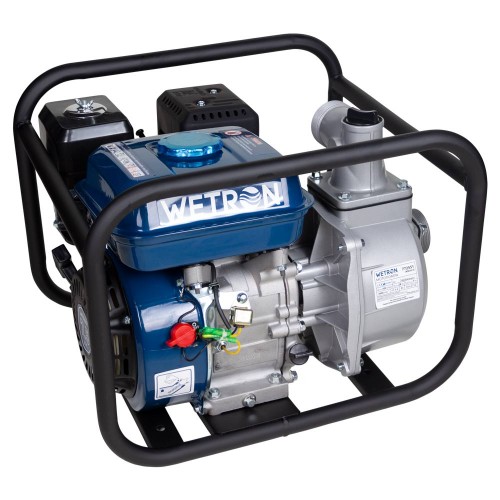 Мотопомпа 7.5л.с. Hmax 28м Qmax 30м³/год (4-х тактний) WETRON (772551) Мотопомпа 7.5л.с. Hmax 28м Qmax 30м³/год (4-х тактний) WETRON (772551)