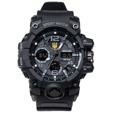 Наручний годинник чоловічий Sanda Peremoga Чорний (2938)