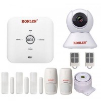 GSM WiFi сигналізація Konlen TUYA MAXI + WiFi 1080p (100617)