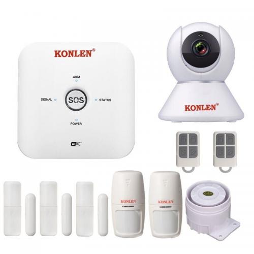 GSM WiFi сигналізація Konlen TUYA MAXI + WiFi 1080p (100617) в інтернет супермаркеті PbayMarket!