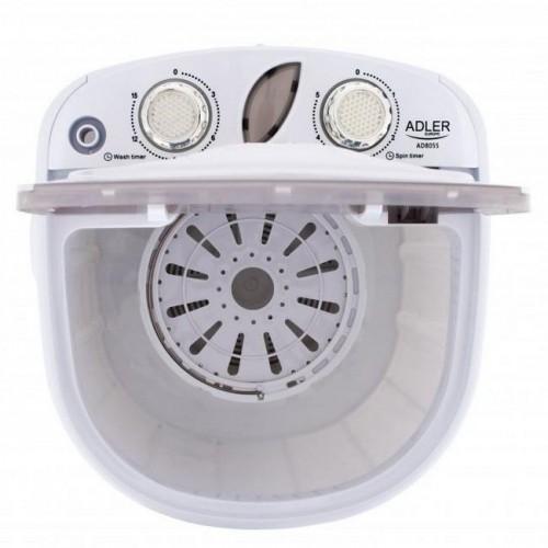Портативна міні пральна машина Adler AD 8055 White