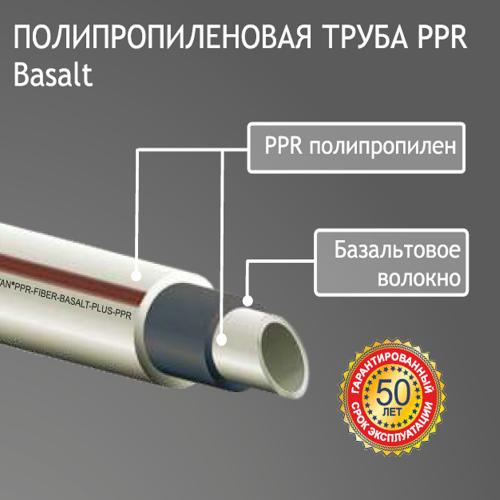 Труба PPR Santan Basalt 20 мм PPR-Basalt-PPR в інтернет супермаркеті PbayMarket!