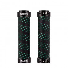 Гріпси Toopre PU Lock 130 мм Чорно-зелений (FHD-green)