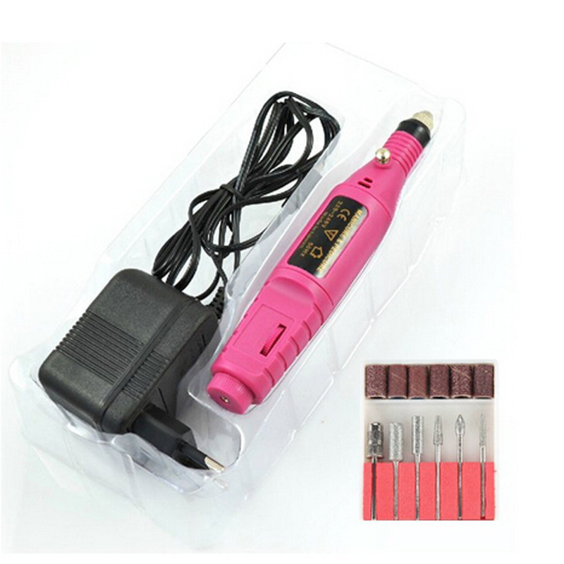 Машинка для манікюру та педикюру Variable Speed Rotary Рожевий (ji1036615418)