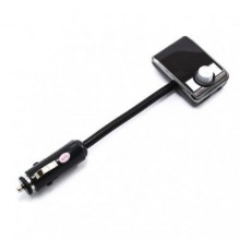 FM модулятор автомобільний 583-BT від прикурювача Black Orange (AV118-HBR)