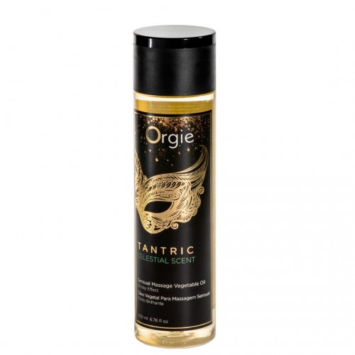 Масажна олія Orgie – Tantric Celestial Scent (200 мл), для тантричного масажу, зволоження Масажна олія Orgie – Tantric Celestial Scent (200 мл), для тантричного масажу, зволоження