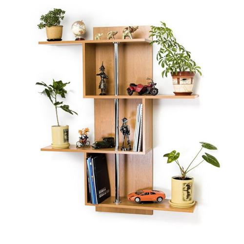 Полиця навісна Тиса Мебель П-3 Бук 1255x240x1000 мм