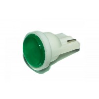 Світлодіодна лампа AllLight T10 1 діод COB W2, 1x9, 5d 12V GREEN