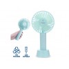 Вентилятор ручний FAN 6502 SS-2 9419 Бірюзовий (30151435Р)