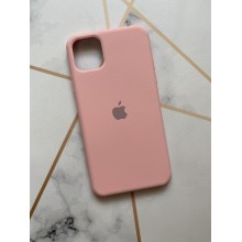 Силіконовий чохол Apple Silicone Case для iPhone 11 Pro Max (6,5) Світло рожевий