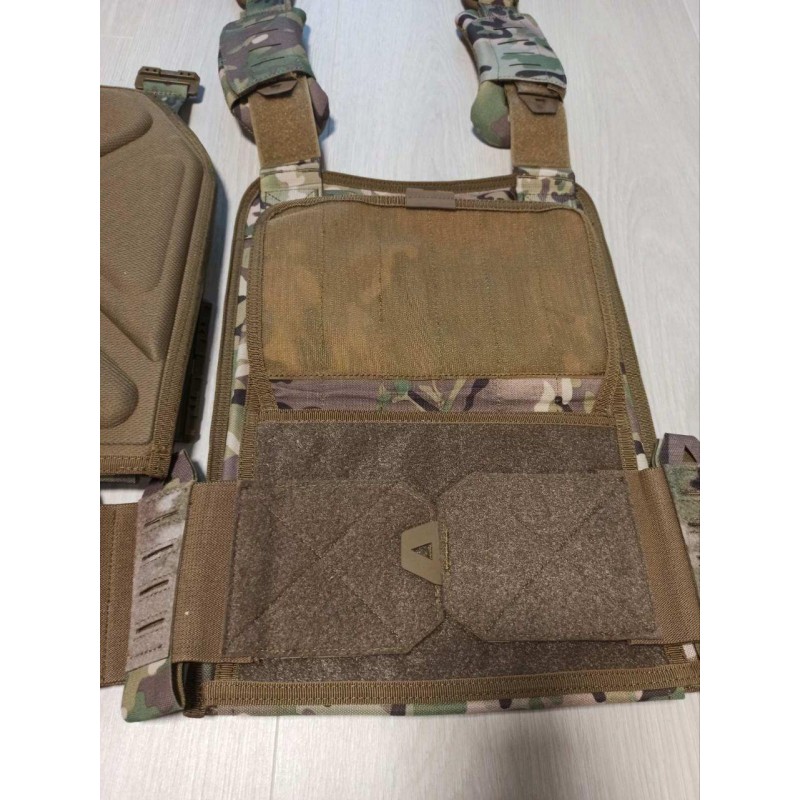 Плитоноска без плит з підсумками Yakeda One Size Мультикам (1874423504)