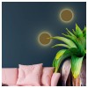 Настінний світильник TK Lighting Luna 20x20 см Золотистий (TK6044)