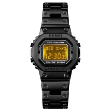 Жіночий спортивний годинник Skmei 1433 Singapore Чорний