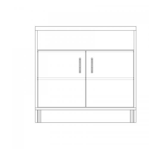 Тумба офісна Тиса Мебель ТМ-129 2 Сонома 76x60x40 см Тумба офісна Тиса Мебель ТМ-129 2 Сонома 76x60x40 см