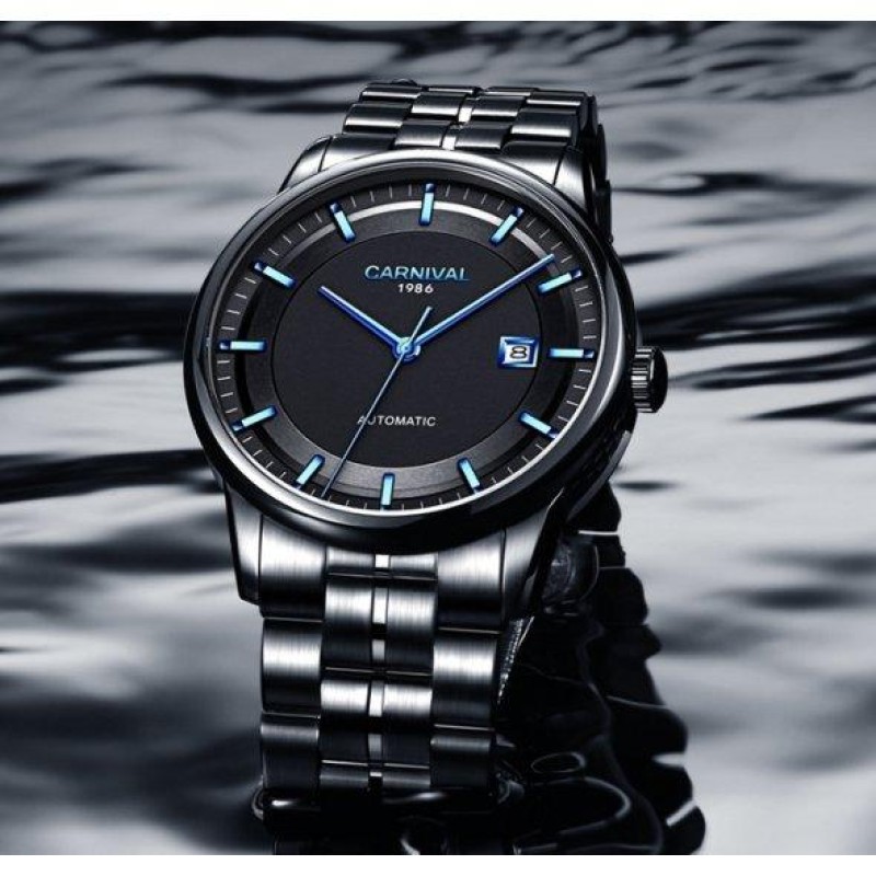 Чоловічий наручний годинник Carnival Special Чорний (1312877689)