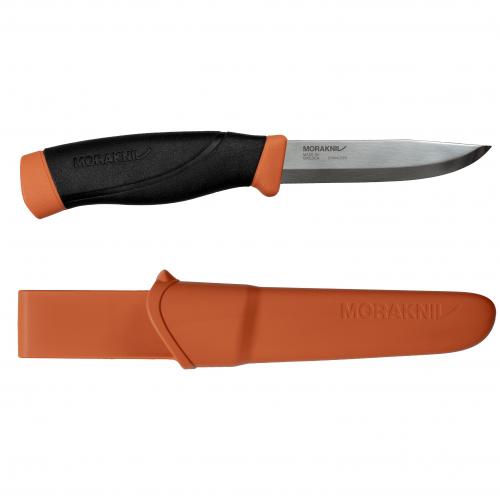 Ніж Morakniv Companion HeavyDuty Burnt з нержавіючої сталі Orange (13260) Ніж Morakniv Companion HeavyDuty Burnt з нержавіючої сталі Orange (13260)
