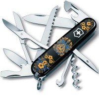 Складаний ніж Victorinox Huntsman Ukraine 91 мм 15 функцій Українські мотиви Чорний (1.3713.3_T1370u) Складаний ніж Victorinox Huntsman Ukraine 91 мм 15 функцій Українські мотиви Чорний (1.3713.3_T1370u)