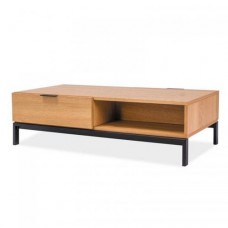 Кавовий журнальний столик у стилі Loft NS-715 380x1200x600 мм Черный