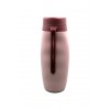Складана пляшка для води та напоїв Silicone Bottle 600 мл Рожева (500013)