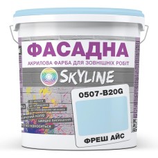 Фарба акрил-латексна Skyline Фасадна 0507-B20G Фреш Айс 5 л
