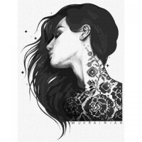 Картина за номерами Идейка Я-українка KHO4952 30х40 см Картина за номерами Идейка Я-українка KHO4952 30х40 см