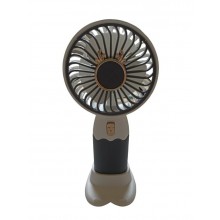 Вентилятор ручний акумуляторний Mini Fan ZB088C USB Сіро-білий