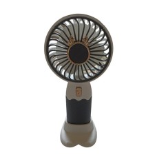 Вентилятор ручний акумуляторний Mini Fan ZB088C USB Сіро-білий